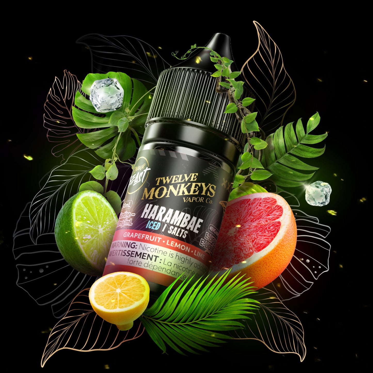 Flavour Beast x 12 Monkeys E-liquid 20mg