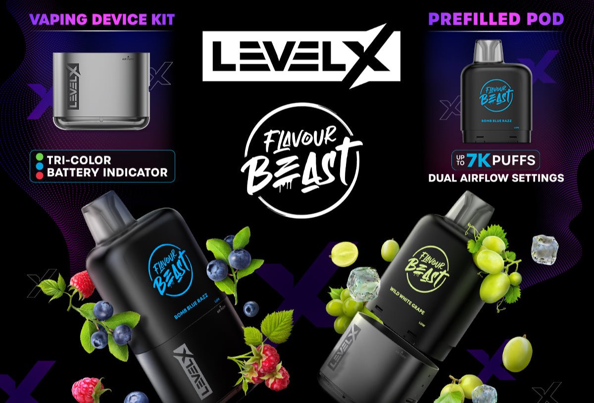 Level X - Flavour Beast (7000 Puffs)