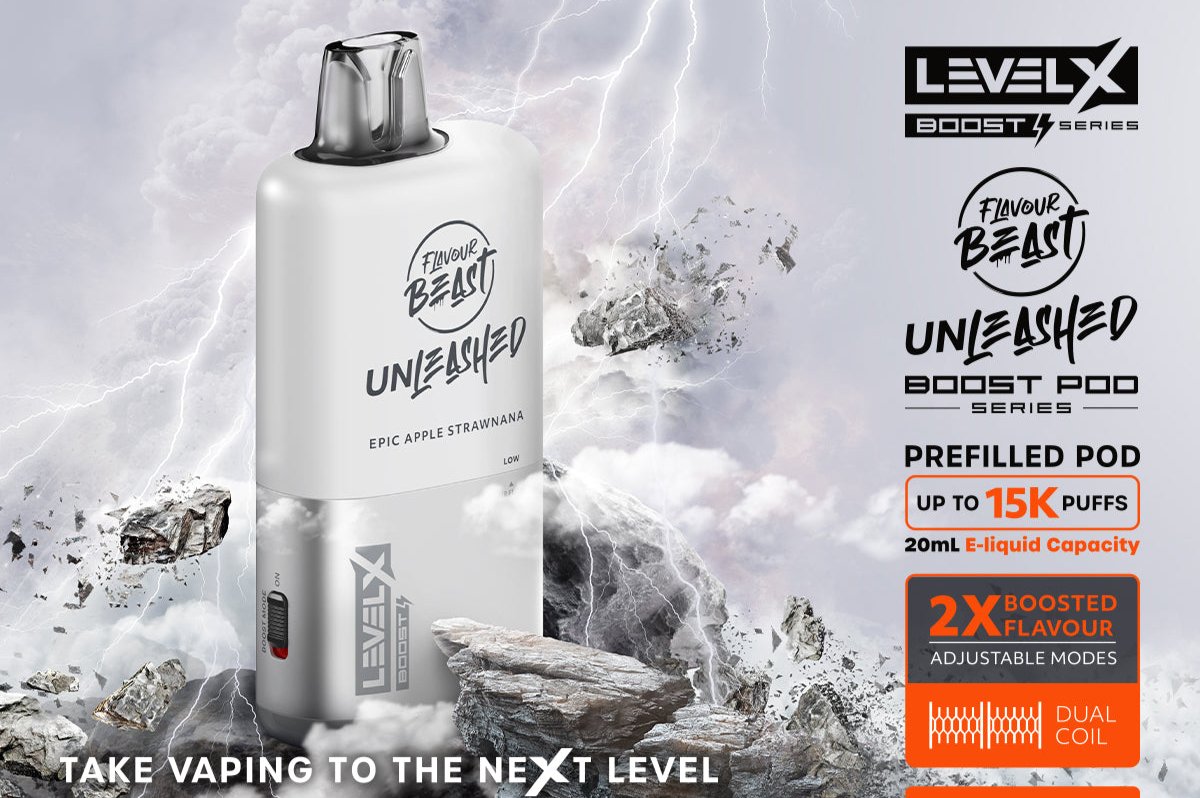 Level X G2 - Unleashed (15000/25000 Puffs) (Sale Item)