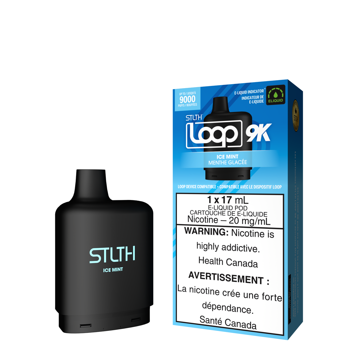 STLTH Loop Pod - 9000 Puffs
