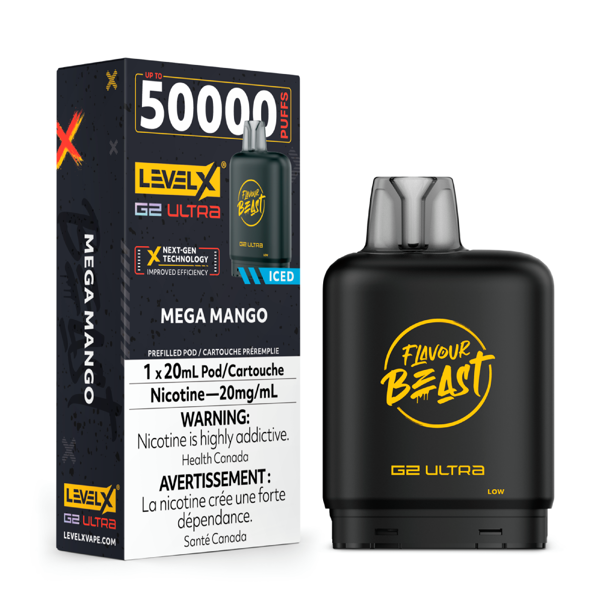 Level X G2 Ultra - Flavour Beast (50000 Puffs)