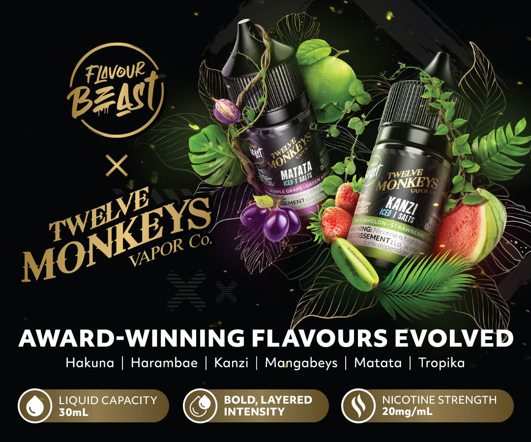 Flavour Beast x 12 Monkeys E-liquid 20mg