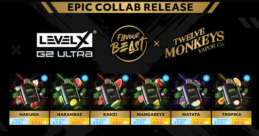 Level X G2 Ultra - Flavour Beast x 12 Monkeys