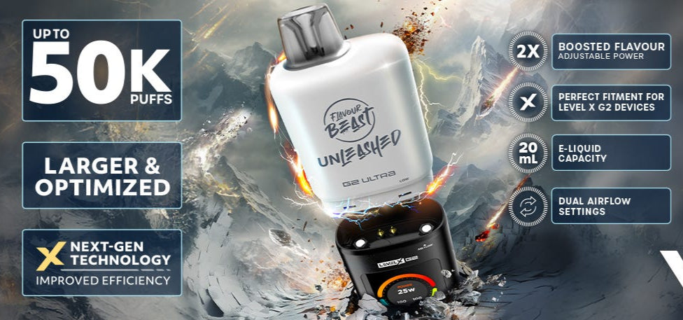 Level X G2 Ultra - Unleashed (50000 Puffs)