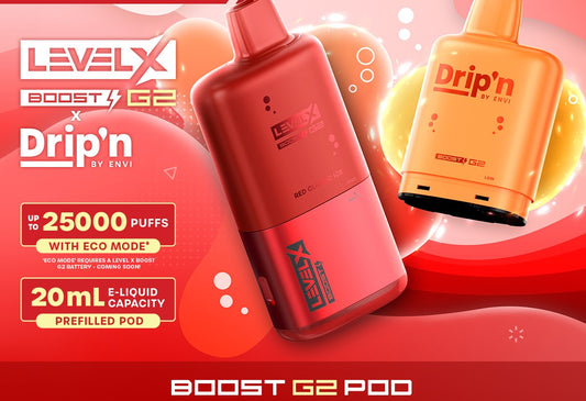 Level X G2 - Drip'n (25000 Puffs)