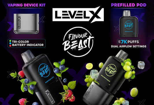 Level X - Flavour Beast (7000 Puffs)