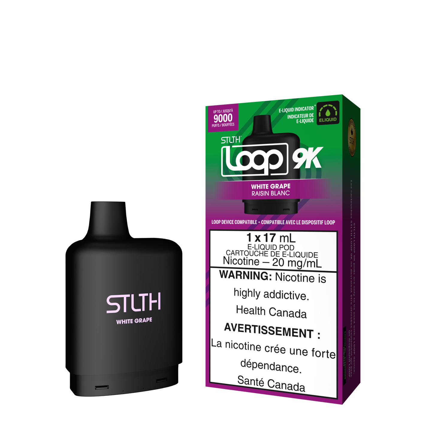 STLTH Loop Pod - 9000 Puffs