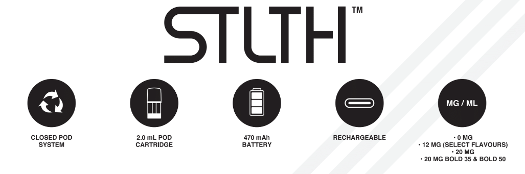 Stlth Pods Nicotine-free
