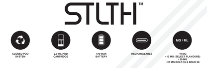 Stlth Pods Nicotine-free
