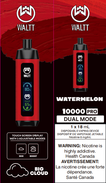 Waltt Shisha 10000 (5mg Low Nic)