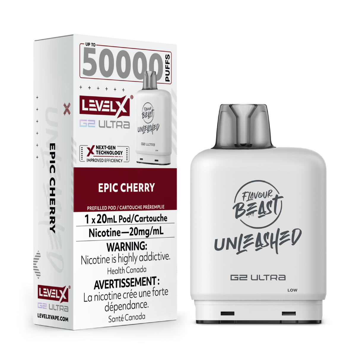 Level X G2 Ultra - Unleashed (50000 Puffs)