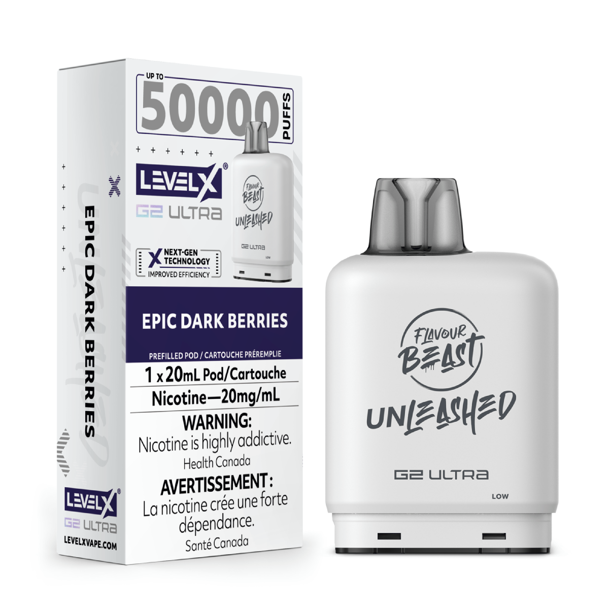 Level X G2 Ultra - Unleashed (50000 Puffs)