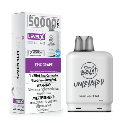 Level X G2 Ultra - Unleashed (50000 Puffs)