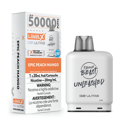 Level X G2 Ultra - Unleashed (50000 Puffs)