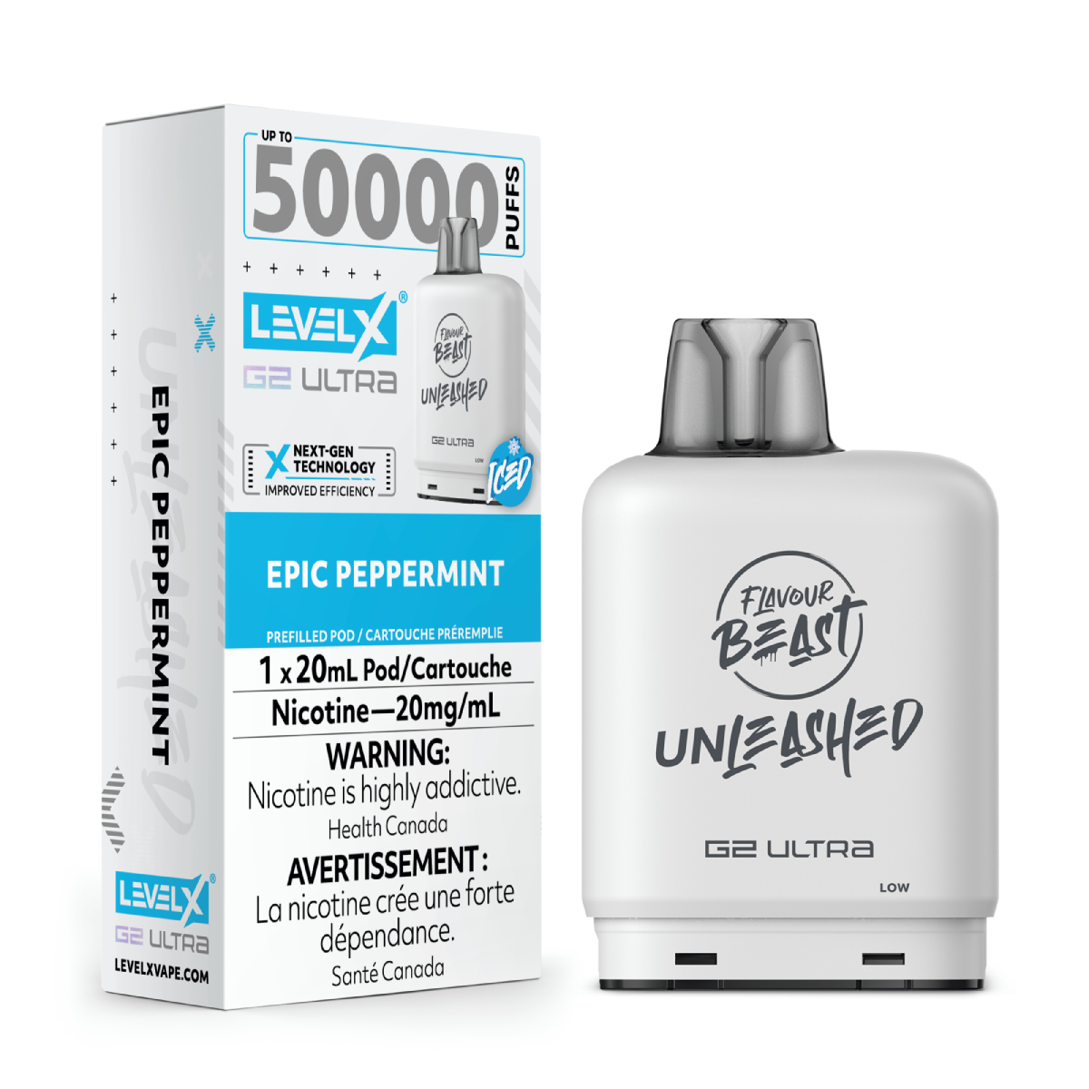 Level X G2 Ultra - Unleashed (50000 Puffs)