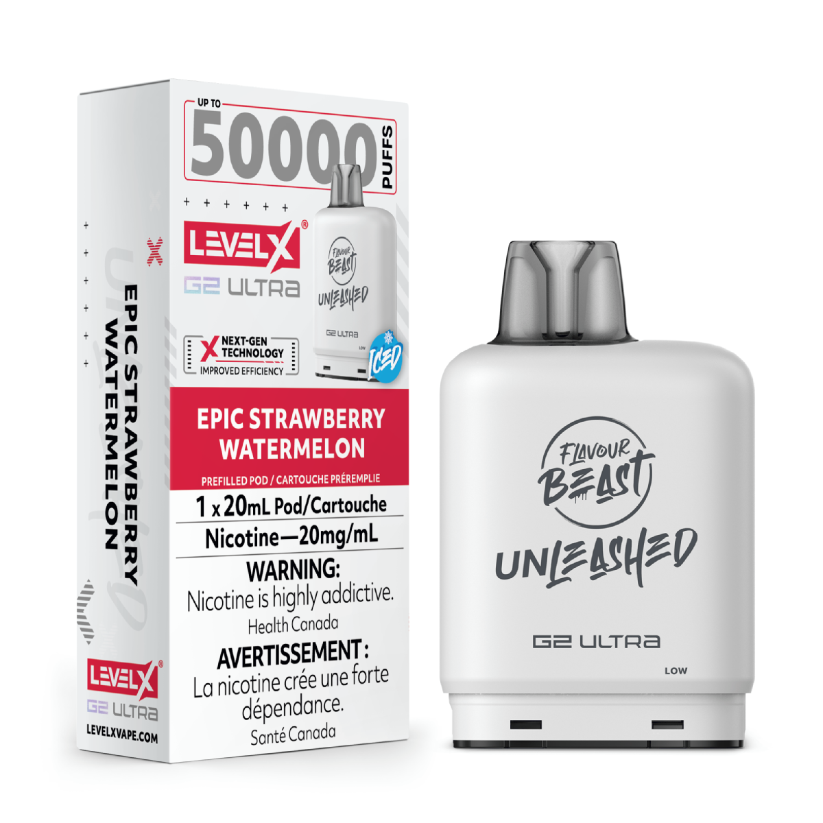 Level X G2 Ultra - Unleashed (50000 Puffs)